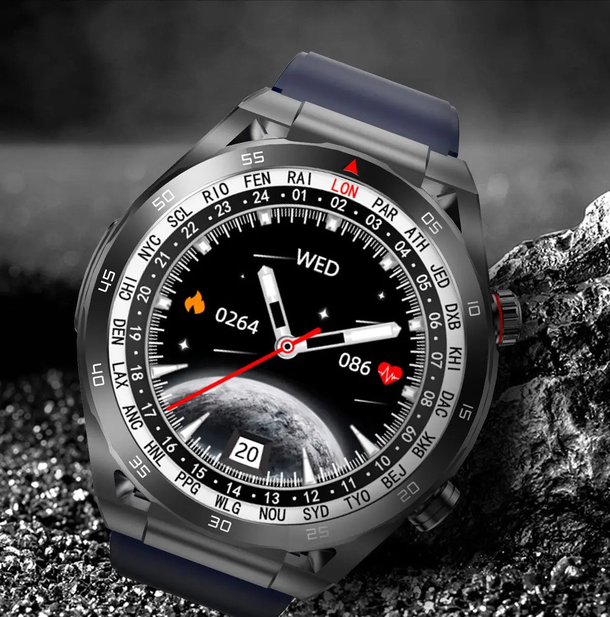 Kardena CARE One 2 - 2025 Premium Smartwatch mit KI Assistenz Kardena