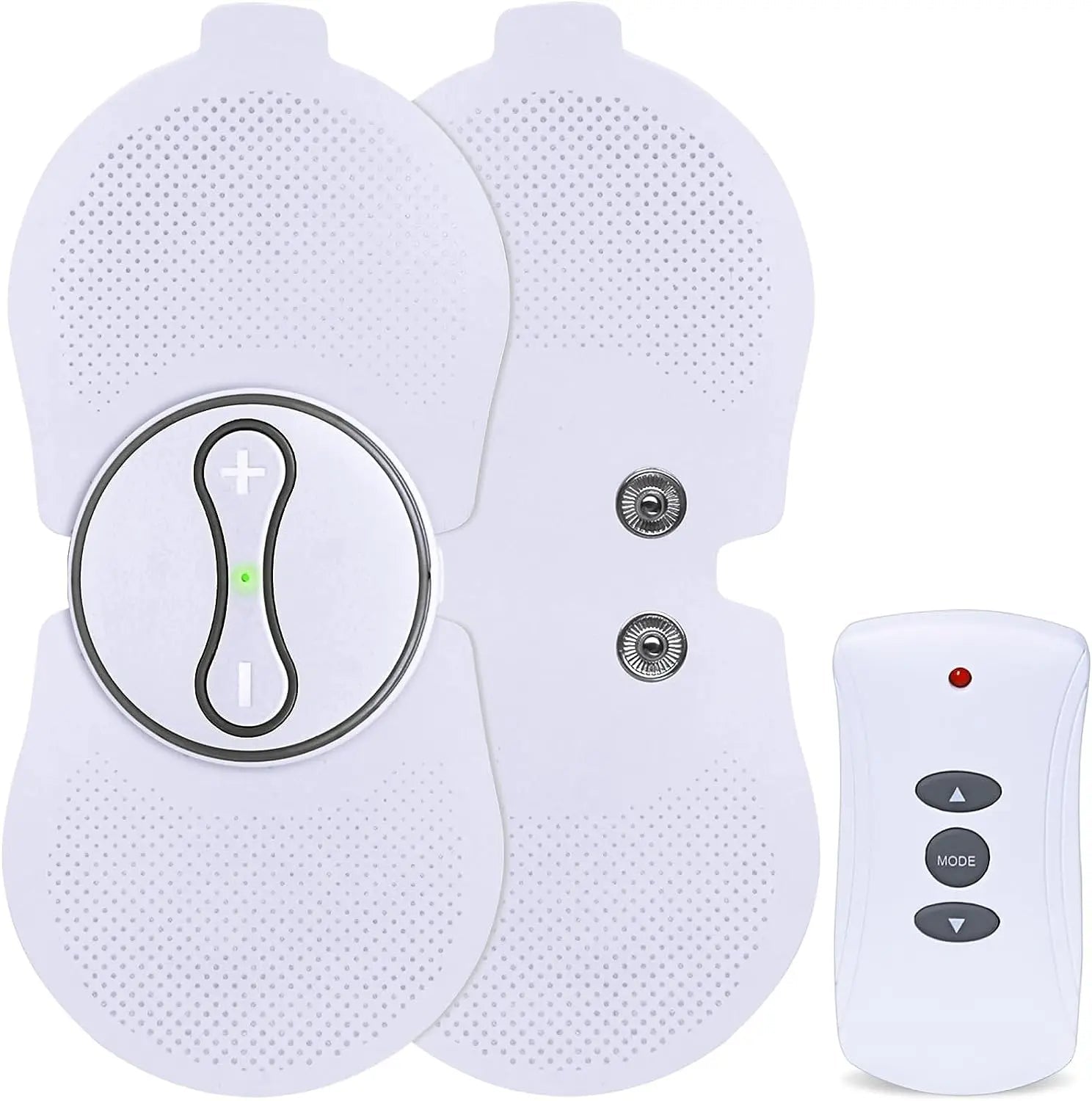 Kardena MED: 105G – Kabelloses EMS-/TENS-Mini-Pad mit Fernbedienung Kardena