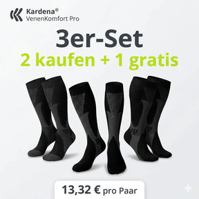 Kardena VenenKomfort Pro – Kompressionsstrümpfe für leichte Beine im Alltag Kardena
