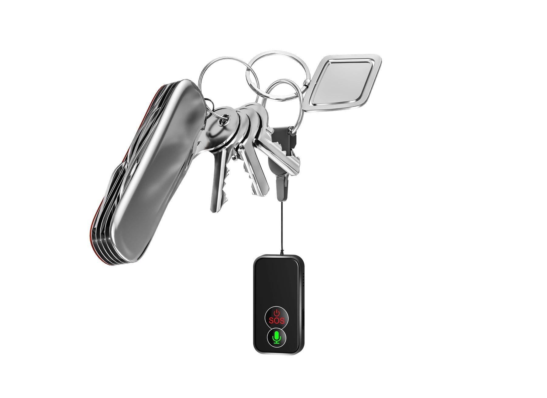 Kardena® SOS Compact – GPS-Notrufanhänger für Senioren Kardena