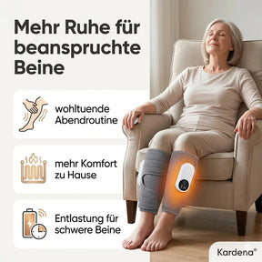 Kardena BeinKomfort Pro – Luftdruck- und Wärme-Massage für zu Hause
