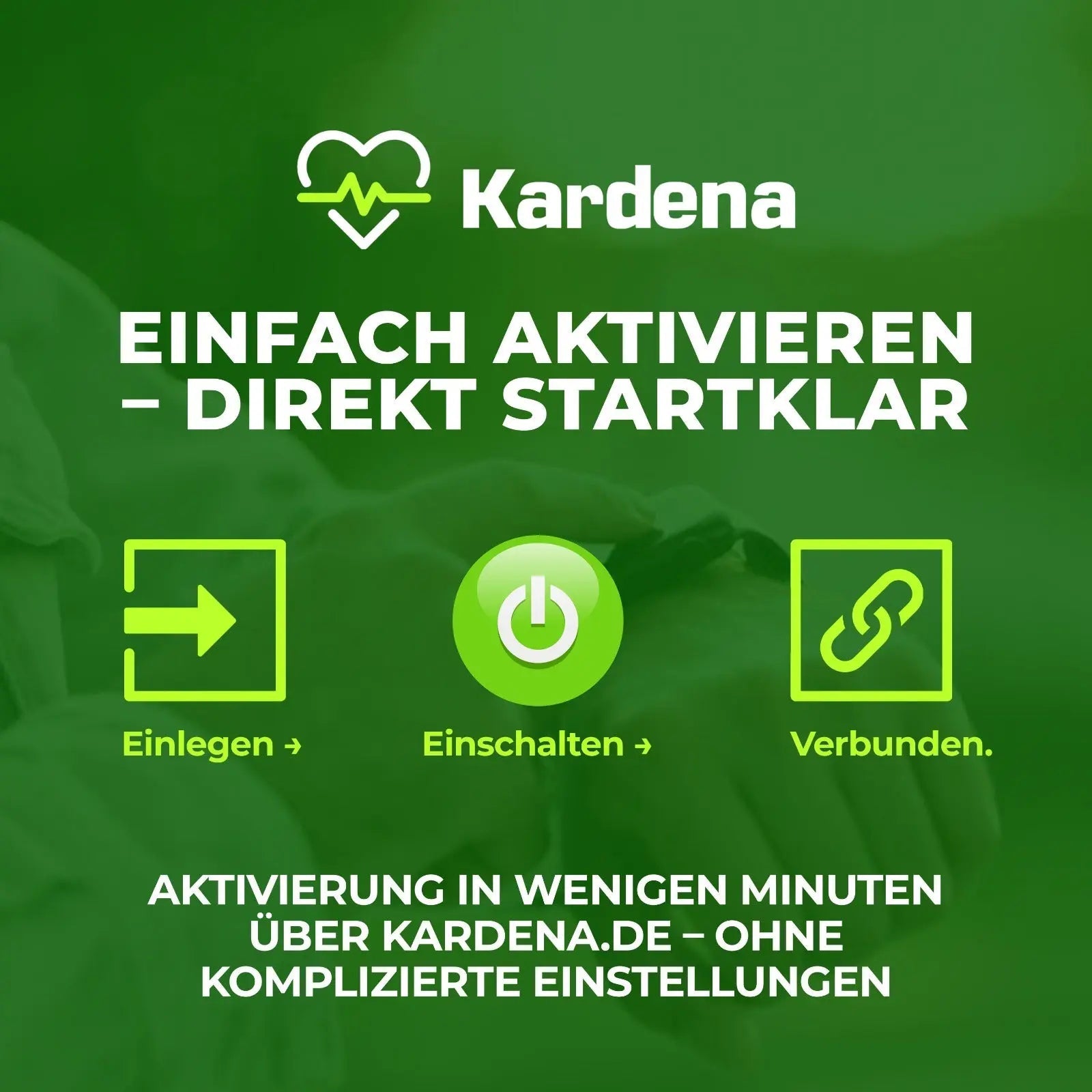 Kardena Green Easy – SIM für SOS-Notfalluhren Kardena