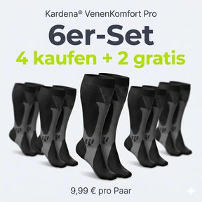 Kardena VenenKomfort Pro – Kompressionsstrümpfe für leichte Beine im Alltag Kardena