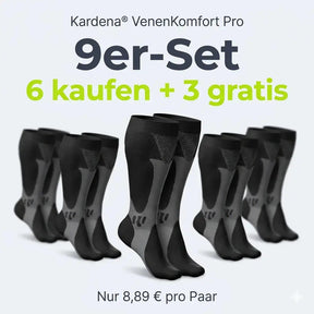 Kardena VenenKomfort Pro – Kompressionsstrümpfe für leichte Beine im Alltag Kardena