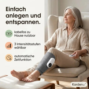 Kardena BeinKomfort Pro – Luftdruck- und Wärme-Massage für zu Hause Kardena