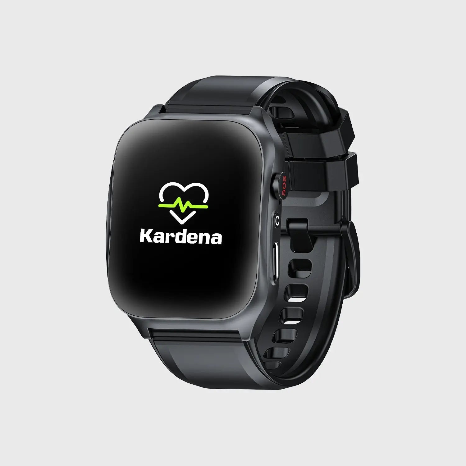 Kardena CARE SOS 3 – SOS-Uhr mit 4G-Notruf, Sturzerkennung & Pflegefunktion (EU) Kardena