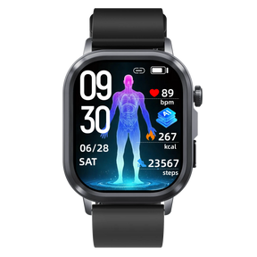 Kardena CARE Pro 6 – Gesundheitsuhr mit SOS-Notruf, EKG & Pflegefunktion