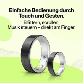Kardena® CARE Life 3 – Gesundheitsring mit SOS-Funktion, Schlafanalyse & Vitalmessung Kardena
